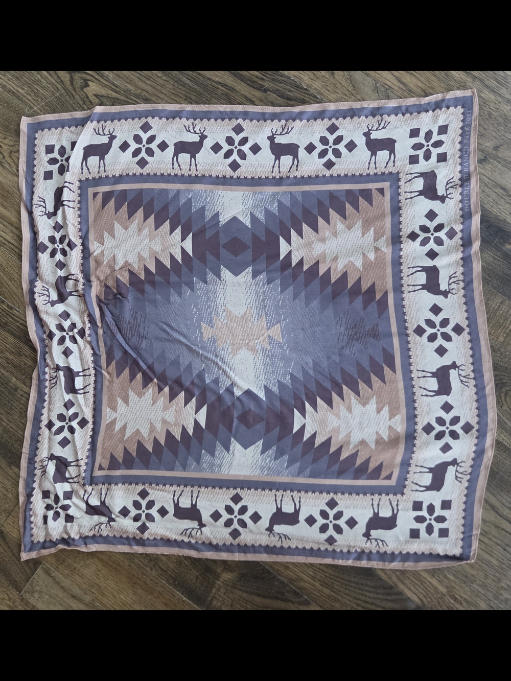Double D Ranch Scarf From The 2021 Banff Holiday Collection